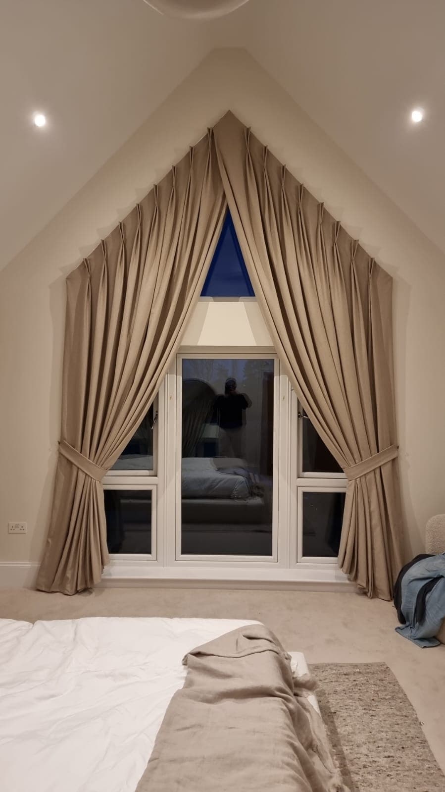 Apex Curtains architectural curtain installation